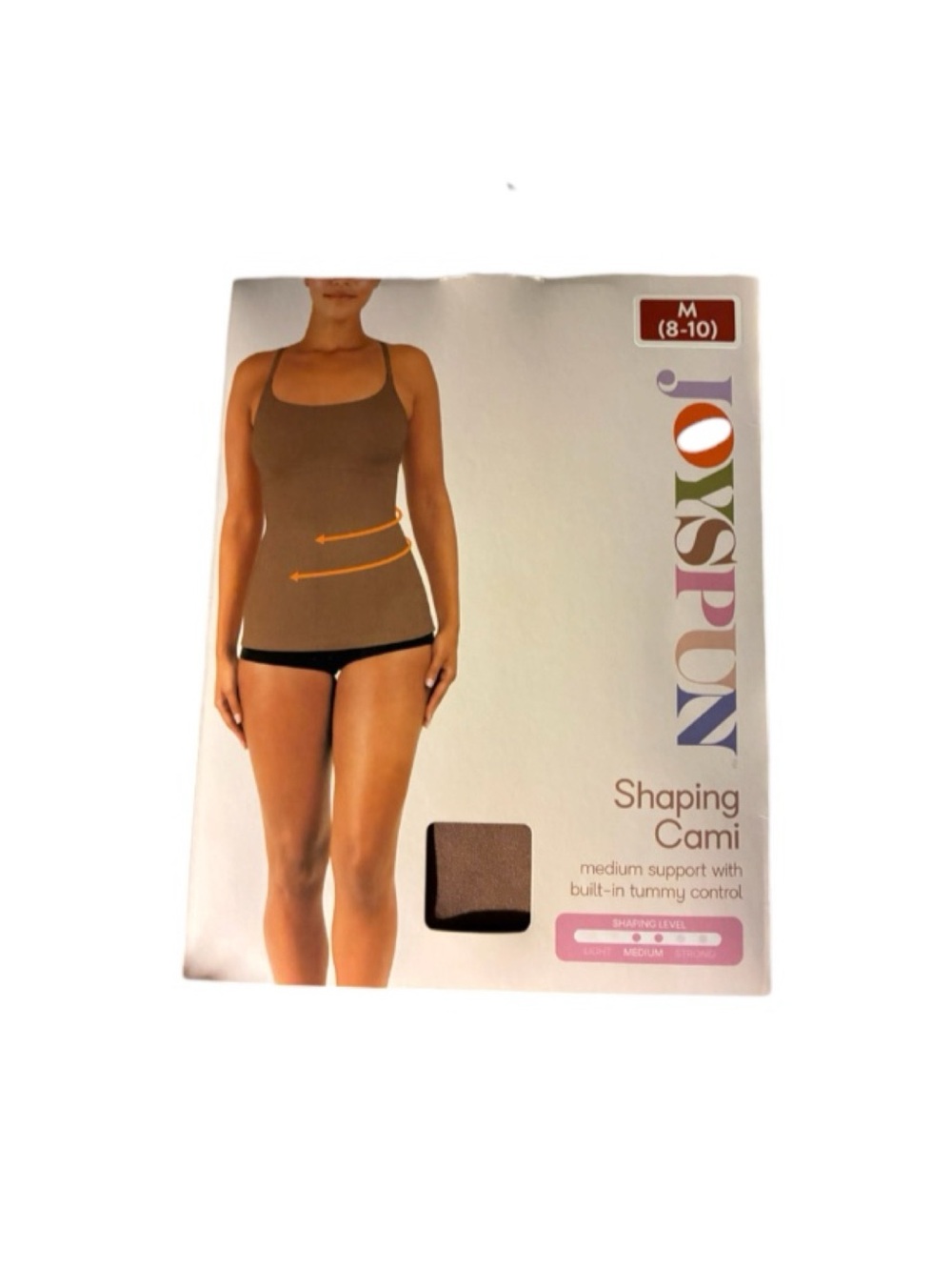 Joyspun Shaping Cami Tank in Brown - Medium Support